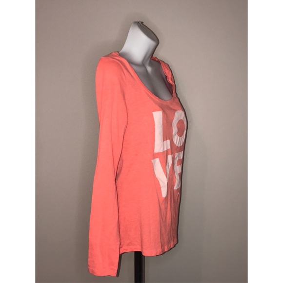 AMERICAN EAGLE OUTFITTERS PINK SMALL LONG SLEEVE - Picture 2 of 7